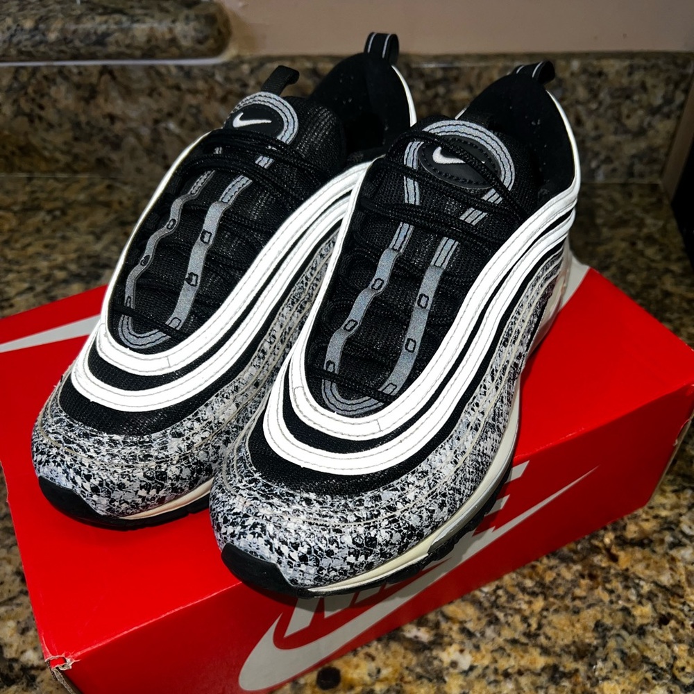 Nike Air Max 97 Black and White Sneakers